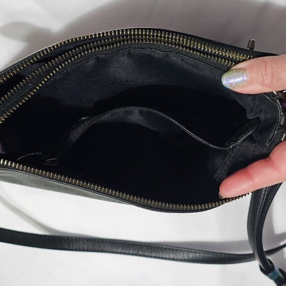 Rare Coach Crosby Iridescent Leather Crossbody Bag - Picture 5 of 8